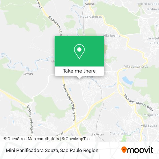Mini Panificadora Souza map