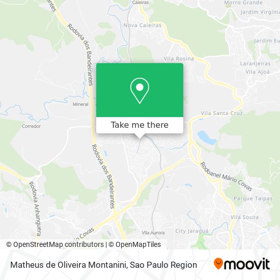 Matheus de Oliveira Montanini map