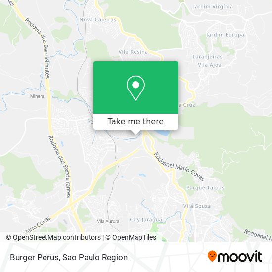 Burger Perus map