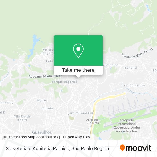 Sorveteria e Acaiteria Paraiso map