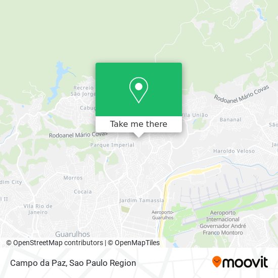 Campo da Paz map