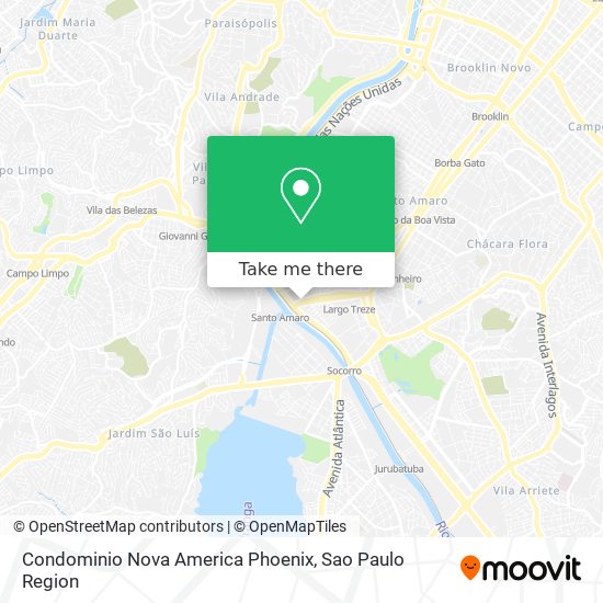 Condominio Nova America Phoenix map