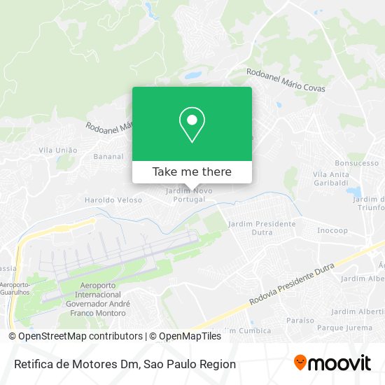 Mapa Retifica de Motores Dm