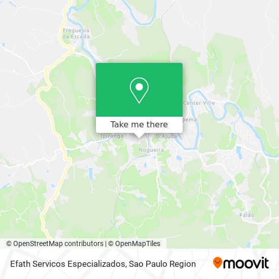 Mapa Efath Servicos Especializados