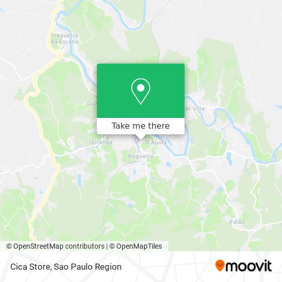 Cica Store map