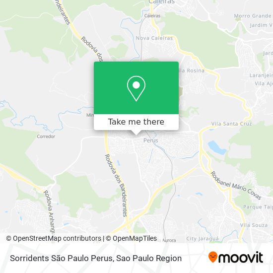 Sorridents São Paulo Perus map