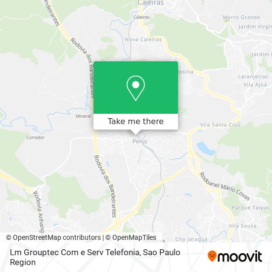 Mapa Lm Grouptec Com e Serv Telefonia