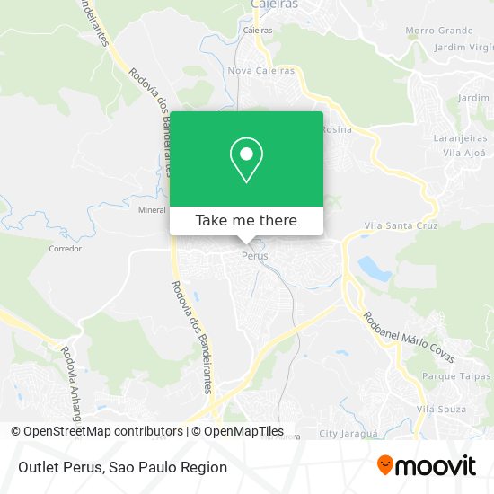 Outlet Perus map