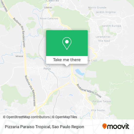 Pizzaria Paraiso Tropical map