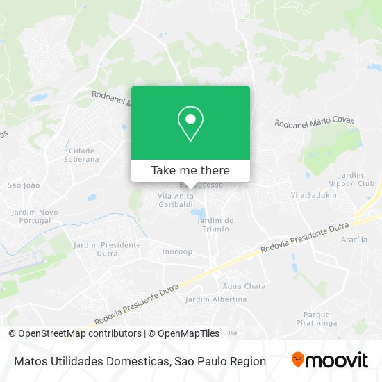 Matos Utilidades Domesticas map