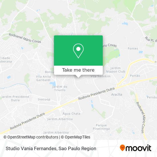 Mapa Studio Vania Fernandes