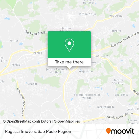 Ragazzi Imoveis map