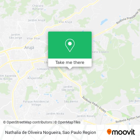 Nathalia de Oliveira Nogueira map