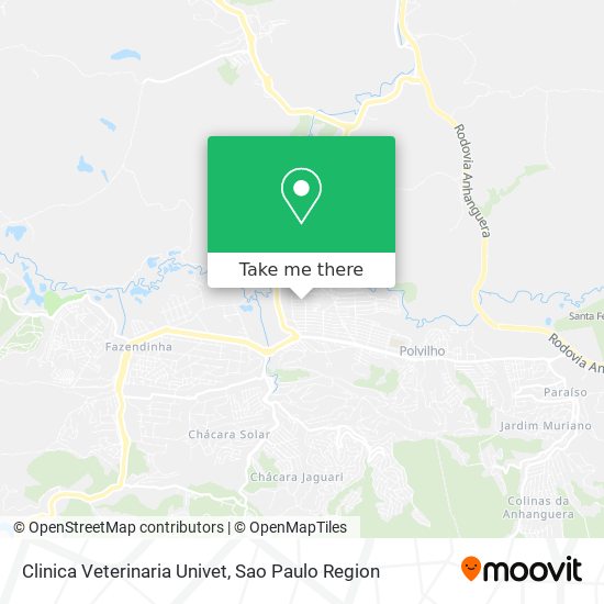 Clinica Veterinaria Univet map
