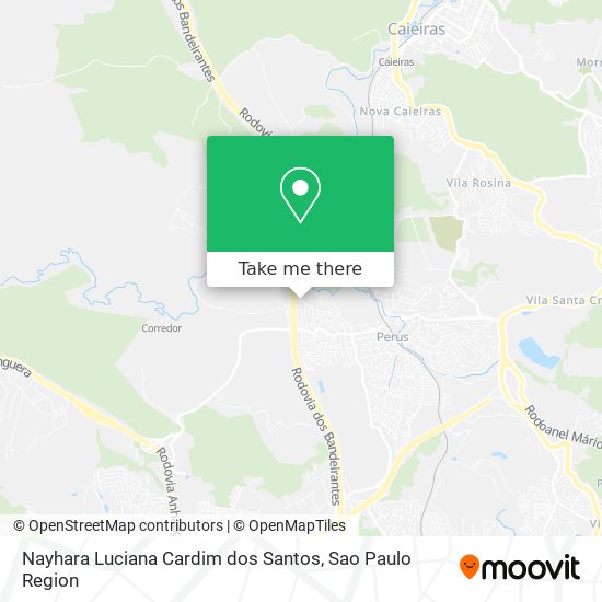 Nayhara Luciana Cardim dos Santos map