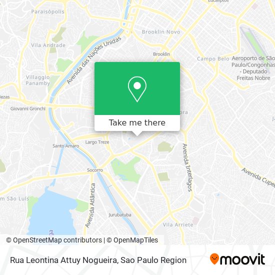 Rua Leontina Attuy Nogueira map