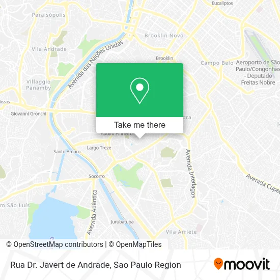 Rua Dr. Javert de Andrade map