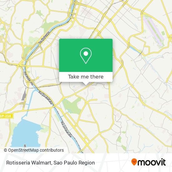 Mapa Rotisseria Walmart