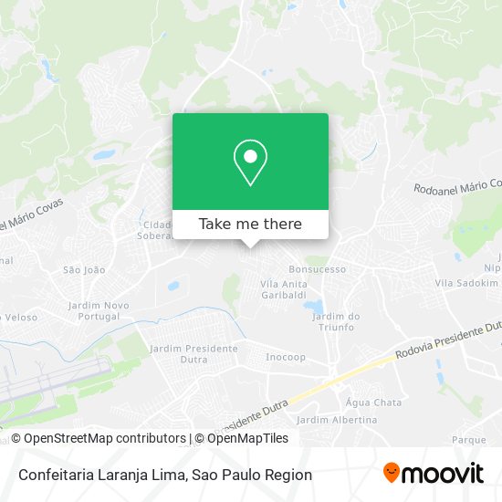 Confeitaria Laranja Lima map
