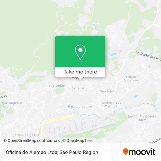 Mapa Oficina do Alemao Ltda