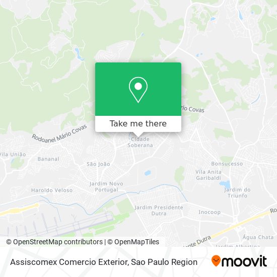 Assiscomex Comercio Exterior map