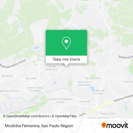 Modinha Femenina map