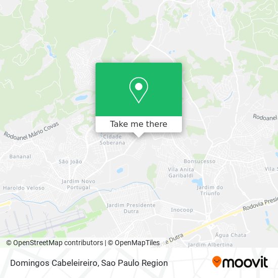 Domingos Cabeleireiro map