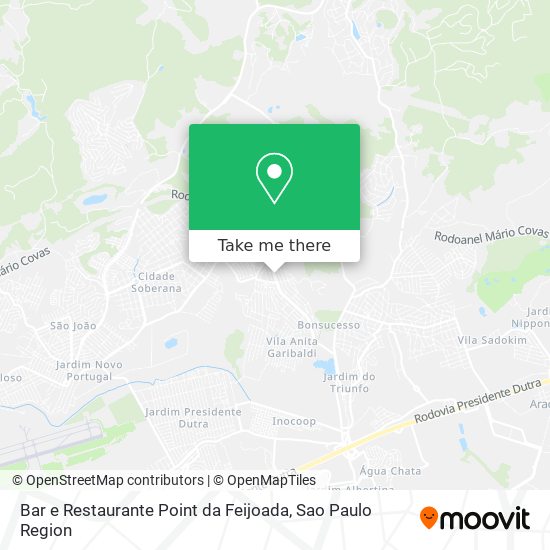Bar e Restaurante Point da Feijoada map