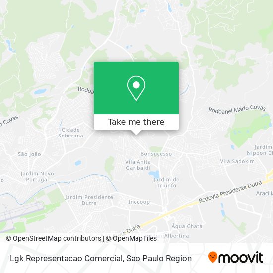 Lgk Representacao Comercial map