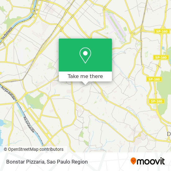Mapa Bonstar Pizzaria