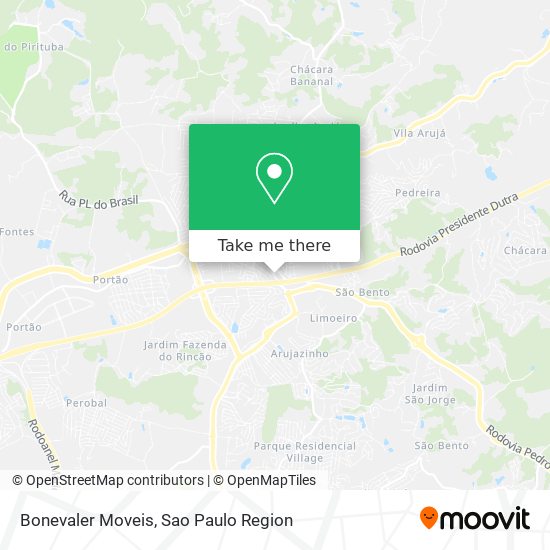 Bonevaler Moveis map