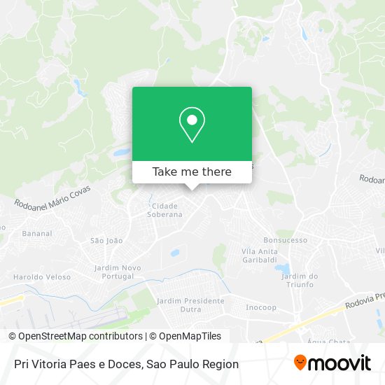 Pri Vitoria Paes e Doces map