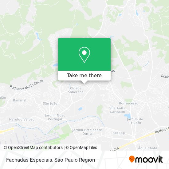 Fachadas Especiais map