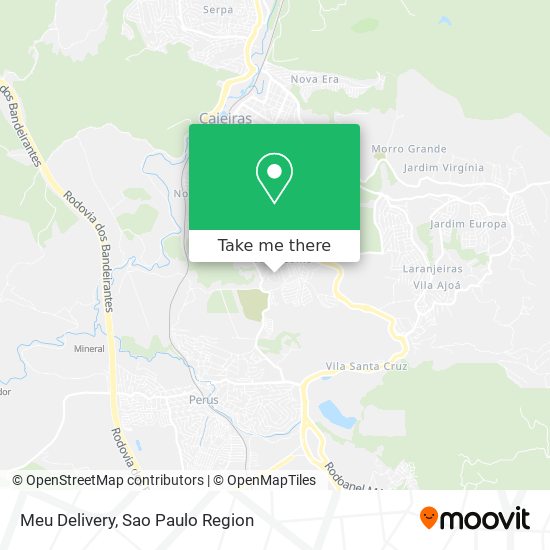 Mapa Meu Delivery