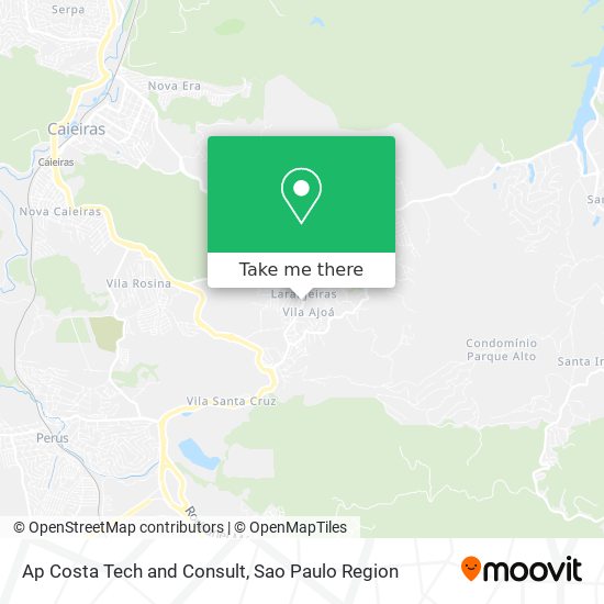 Ap Costa Tech and Consult map