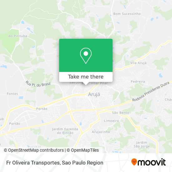 Fr Oliveira Transportes map