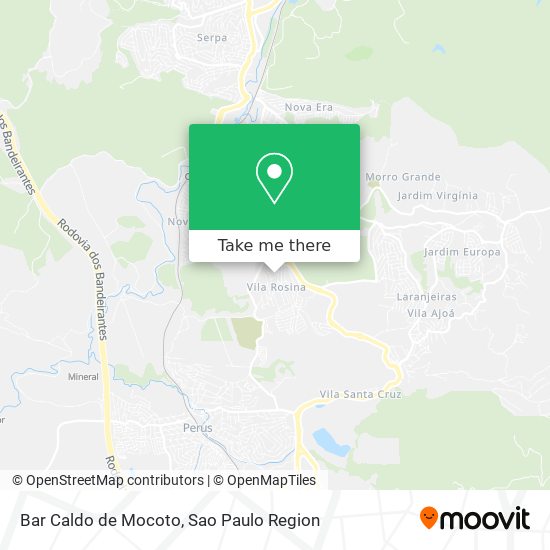 Bar Caldo de Mocoto map