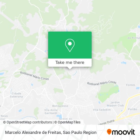 Marcelo Alexandre de Freitas map