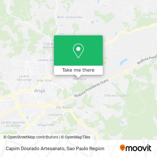 Capim Dourado Artesanato map