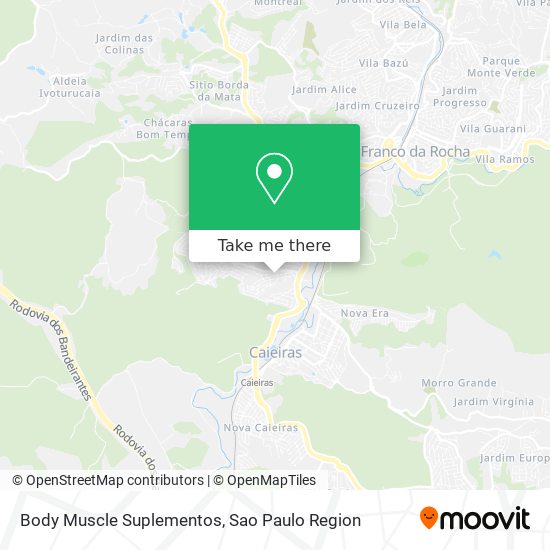 Body Muscle Suplementos map