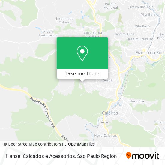 Hansel Calcados e Acessorios map