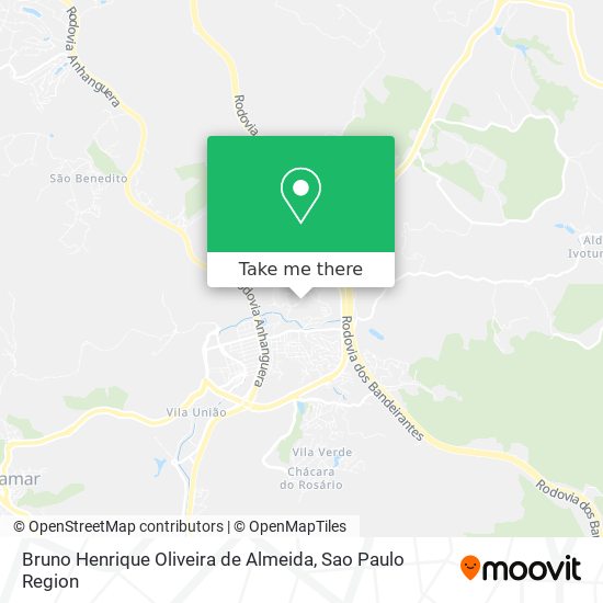 Bruno Henrique Oliveira de Almeida map