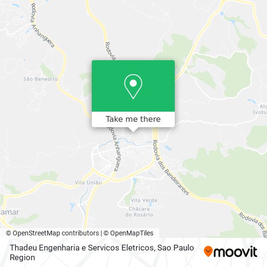 Thadeu Engenharia e Servicos Eletricos map