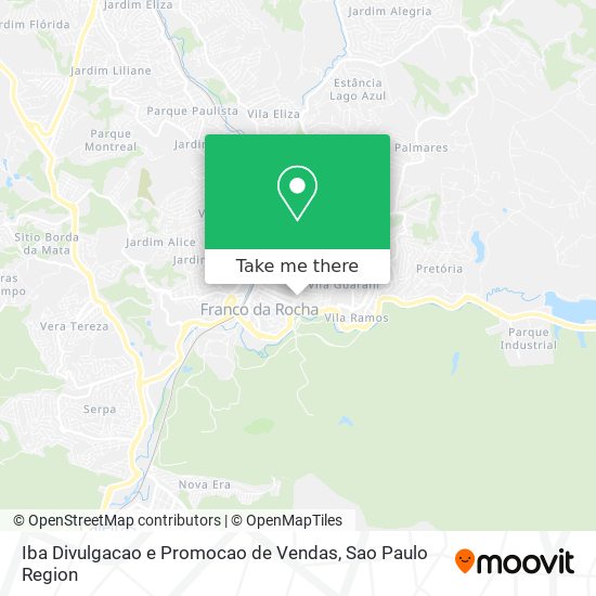 Mapa Iba Divulgacao e Promocao de Vendas