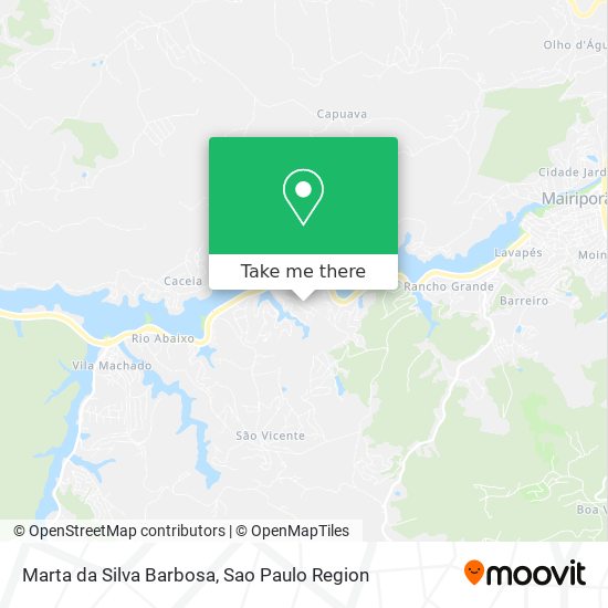 Mapa Marta da Silva Barbosa