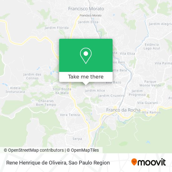 Rene Henrique de Oliveira map