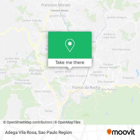 Adega Vila Rosa map