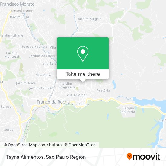 Tayna Alimentos map