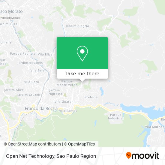 Mapa Open Net Technology