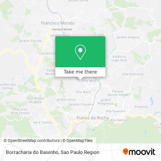 Borracharia do Baixinho map